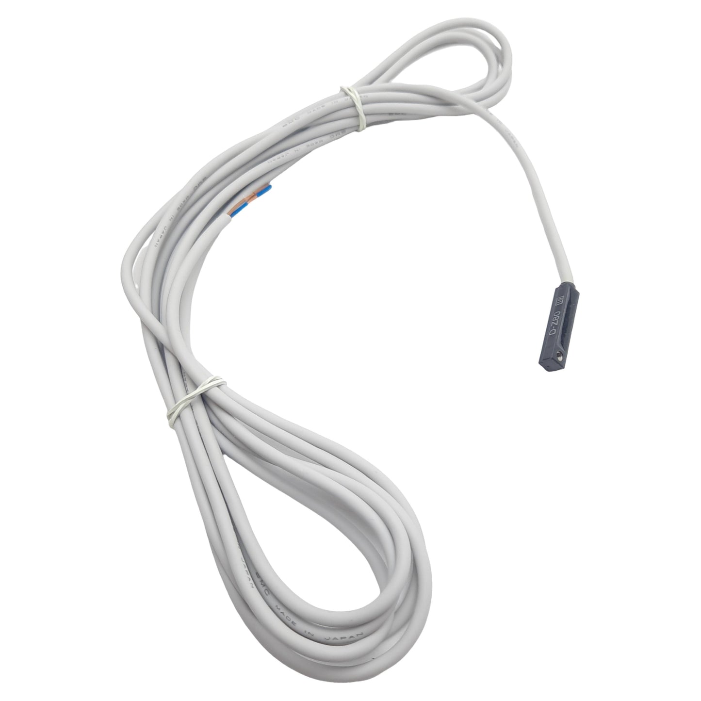 New Lot of 2 SMC D-Z80L Auto Reed Switch Sensor, 24VDC 50mA, 2-Wire 3m Cable, 1 NO