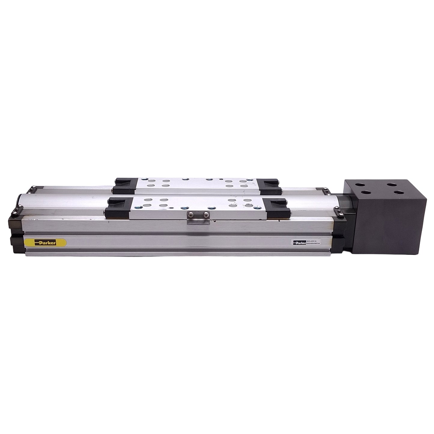 Used Parker 404100XRMSD2H1L1C1M3 Linear Actuator, 5mm Lead, 100mm Travel, NEMA 23