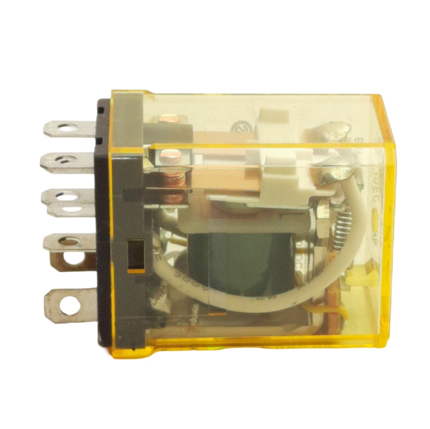 New Lot of 2 IDEC RH2B-UL Ice Cube Plug-In Relays DPDT, 300V 10A Contact, 24VDC Coil