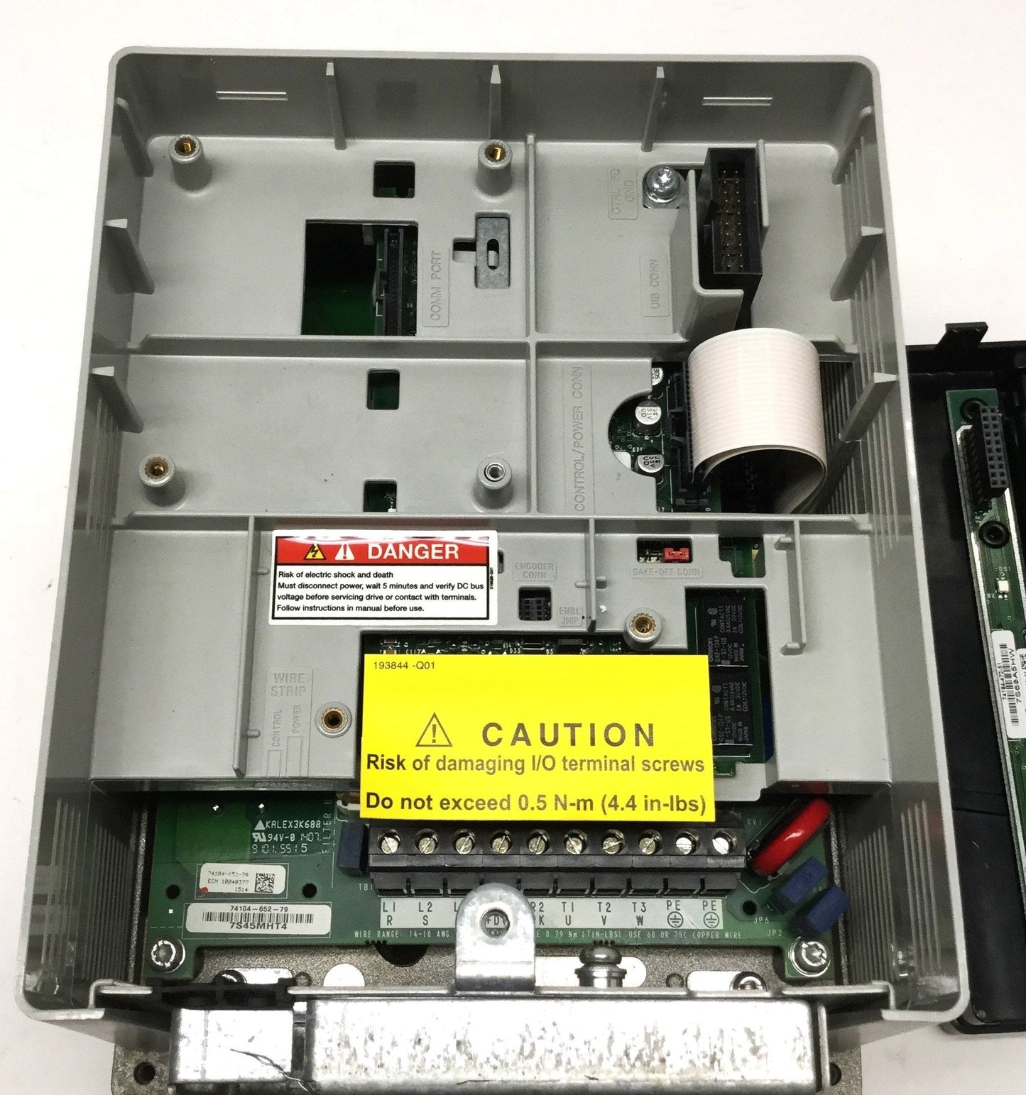 New – Open box Allen Bradley 20A-E-6P1 PowerFlex 70 AC Variable Frequency Drive VFD 5HP 600V 3Ø