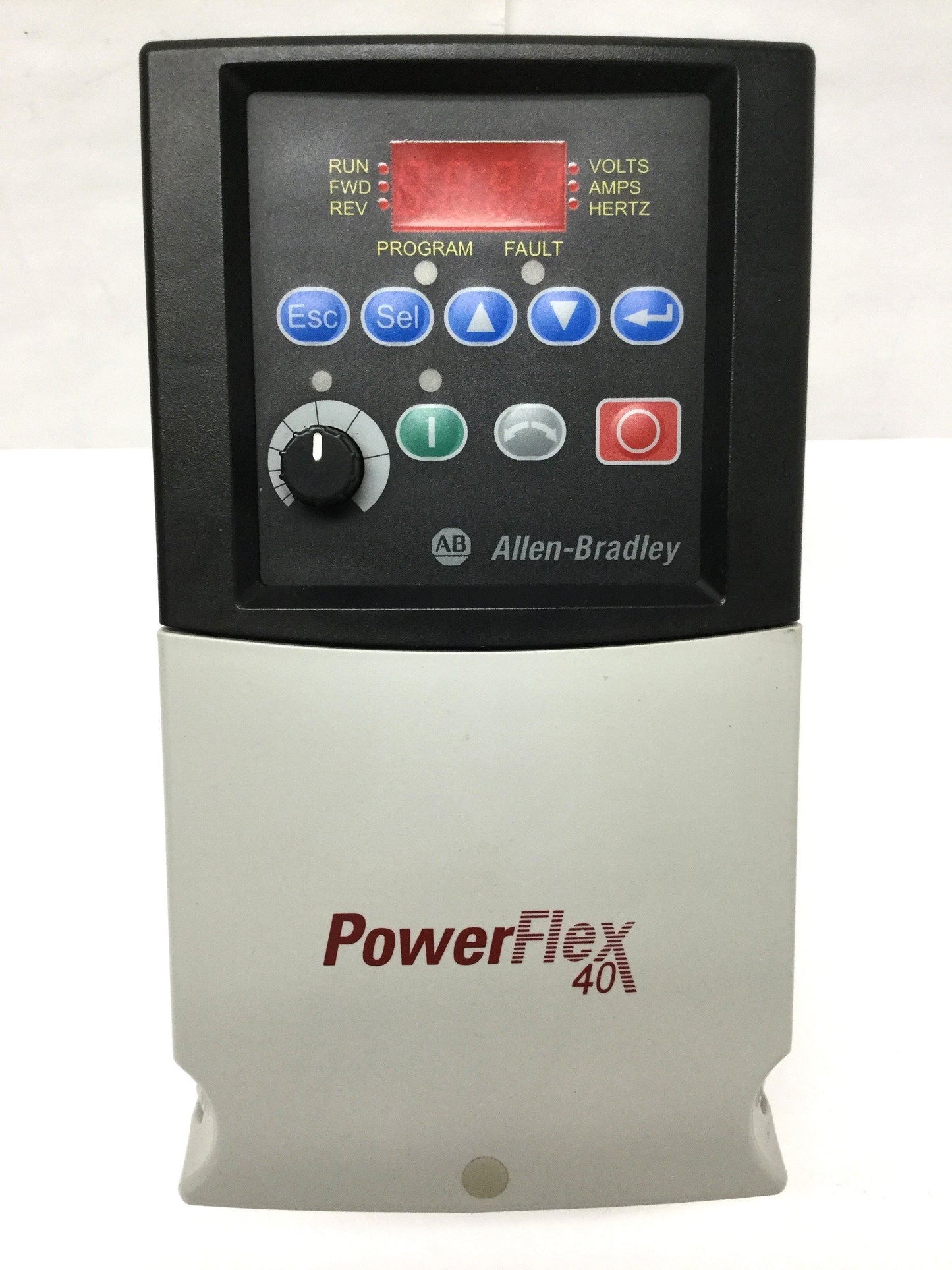 Used Allen Bradley 22B-E3P0N104 PowerFlex 40 AC Variable Frequency Drive 2HP 600V 3Ø
