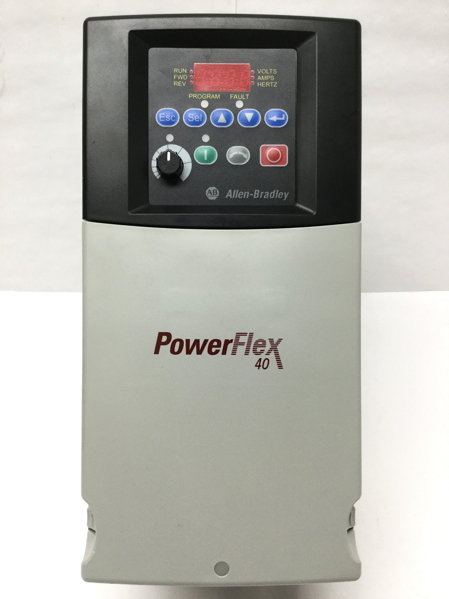 Used Allen Bradley 22B-E012N104 PowerFlex 40 AC Variable Frequency Drive 10HP 600V 3Ø