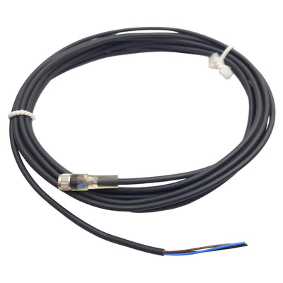 New Baumer ESG 32SH0500 Cordset, M8 3-Pin Straight Female to 3-Wire Flying Leads, 5m
