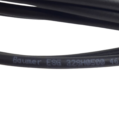 New Baumer ESG 32SH0500 Cordset, M8 3-Pin Straight Female to 3-Wire Flying Leads, 5m
