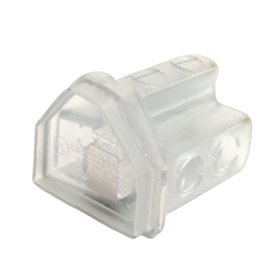 New Ilsco PCT-2-2/0 Cleartap Insulated Connector, 2-Ports, 600V 195A Max