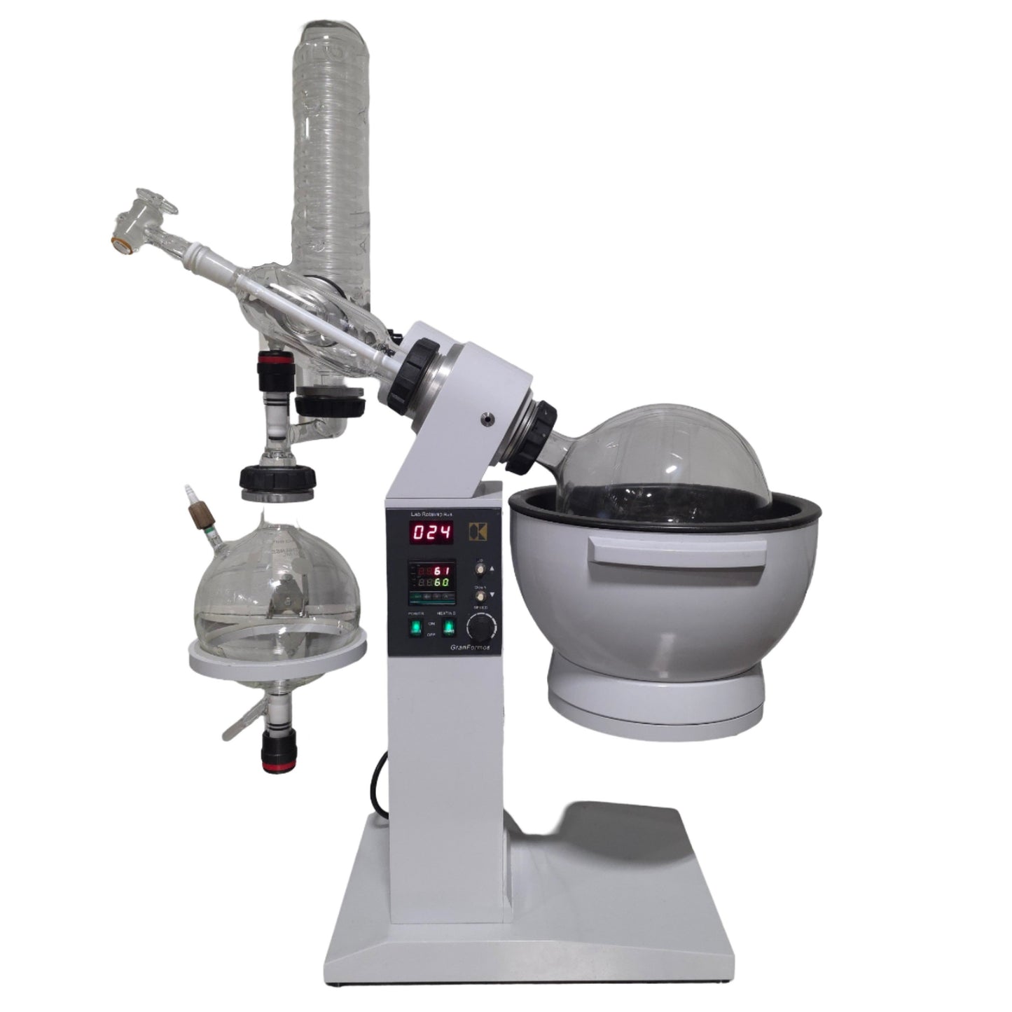 Used Chemglass CG-1334-X50 Rotary Evaporator Amb To 180°C, 1600W, 5 Liter, 120VAC