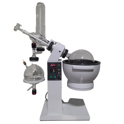 Used Chemglass CG-1334-X50 Rotary Evaporator Amb To 180°C, 1600W, 5 Liter, 120VAC
