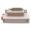 Used SMC VVQC2000-3A-1-N11 D-Side End Plate Assembly For VQC2000 Manifold, ø3/8in P2C