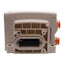 Used SMC VVQC2000-3A-1-N11 D-Side End Plate Assembly For VQC2000 Manifold, ø3/8in P2C