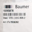 New Baumer CTX3B3B262 Pressure Transmitter 0-25bar, 4-20mA Output, G 1/4in Male, 2m