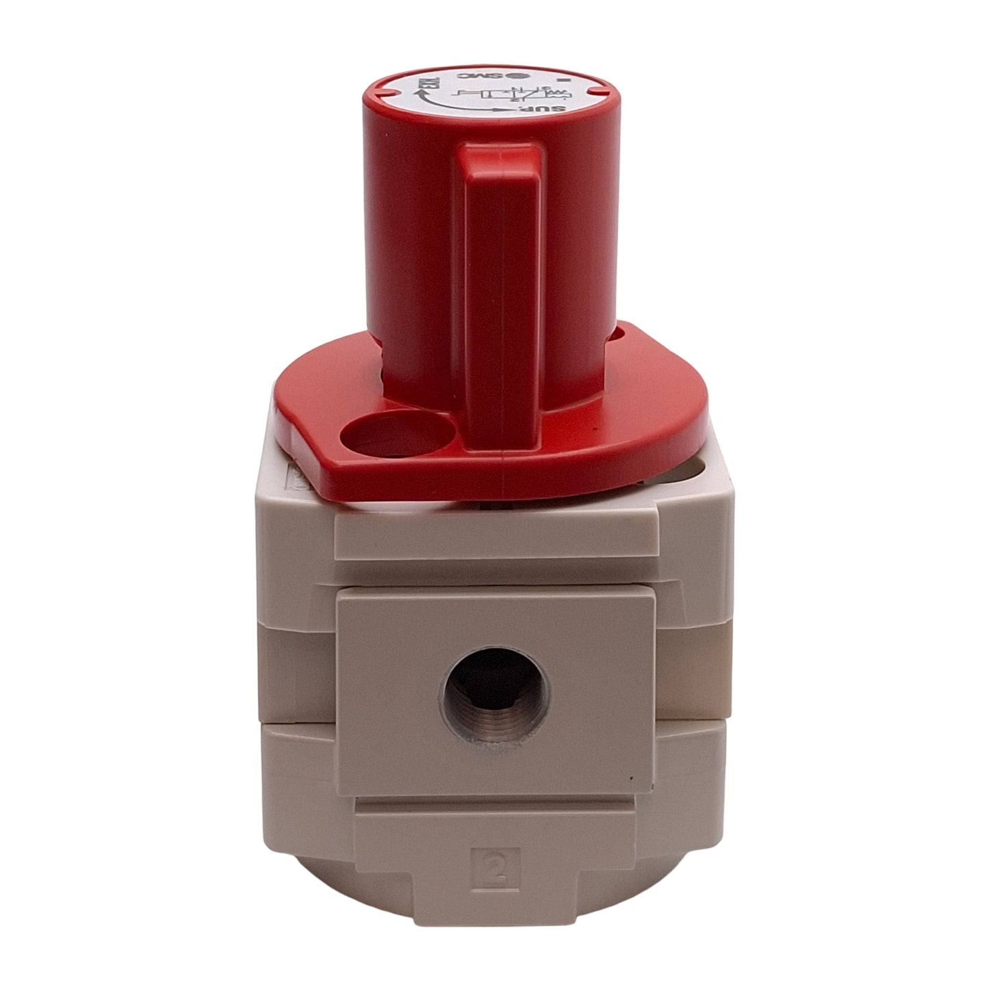 New SMC VHS20-N01-RZ-D Pneumatic Pressure Relief Valve, 3-Port, 150PSI, 1/8in NPT