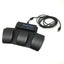 Used Kinesis FP30A Savant Elite2 Programmable SmartSet Triple Pedal Foot Switch, USB