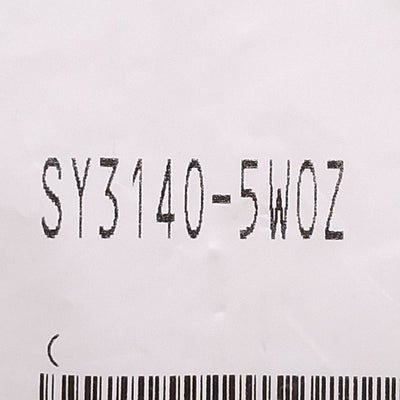 New SMC SY3140-5WOZ Solenoid Valve, 2-Position Single, 0.7MPa, M8 3-Pin, 24VDC Coil