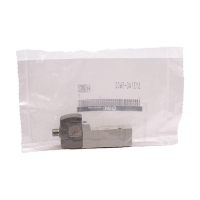 New SMC SY3140-5WOZ Solenoid Valve, 2-Position Single, 0.7MPa, M8 3-Pin, 24VDC Coil