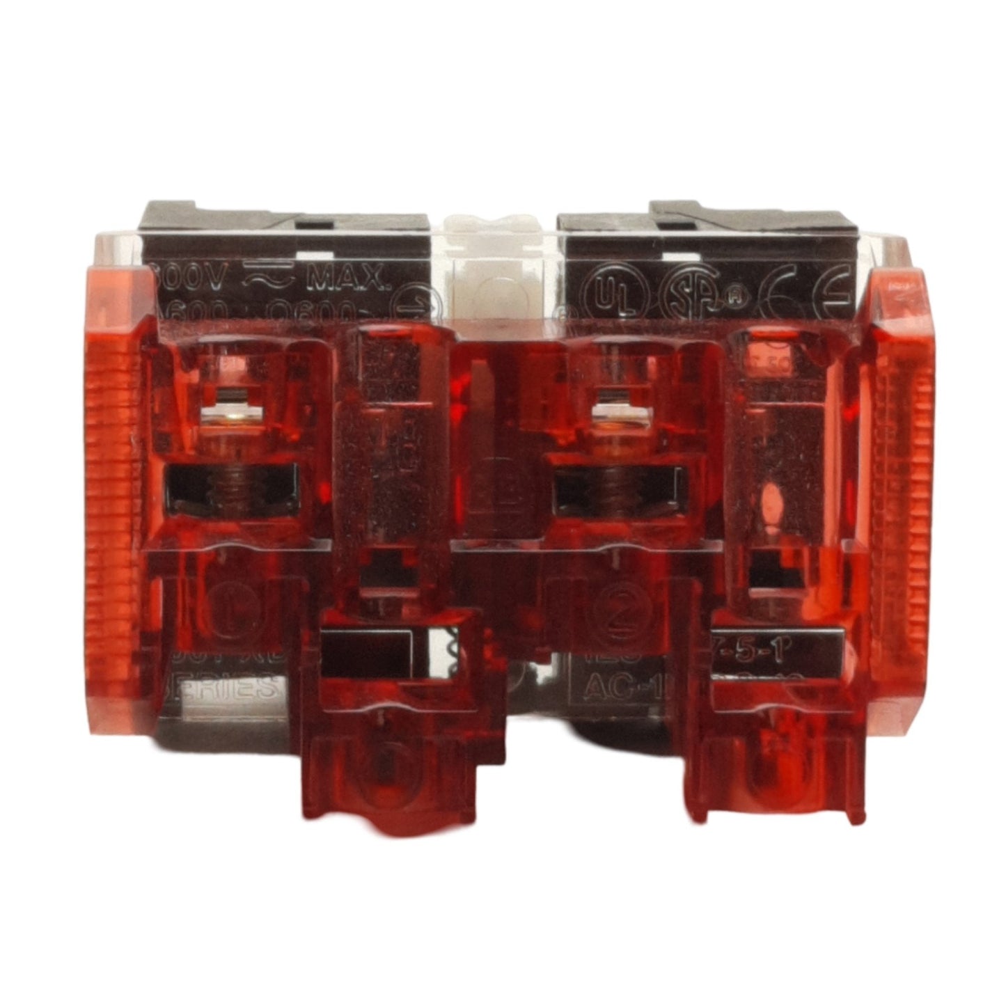 New – Open box Lot of 2 Allen Bradley 800TC-XD2 Pushbutton Contact Block, 30mm, 1NC, 600V 10A