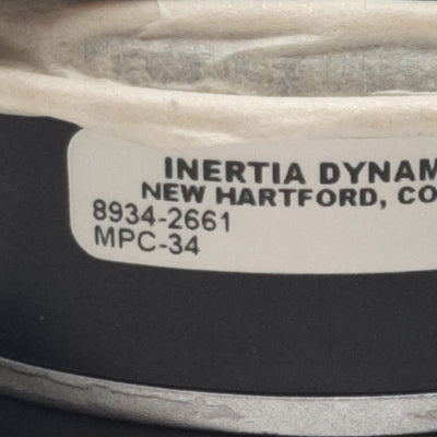 New Inertia Dynamics 8934-2661 Double C-Face Power-Off Brake, ø1/2 Bore/Shaft, 24VDC