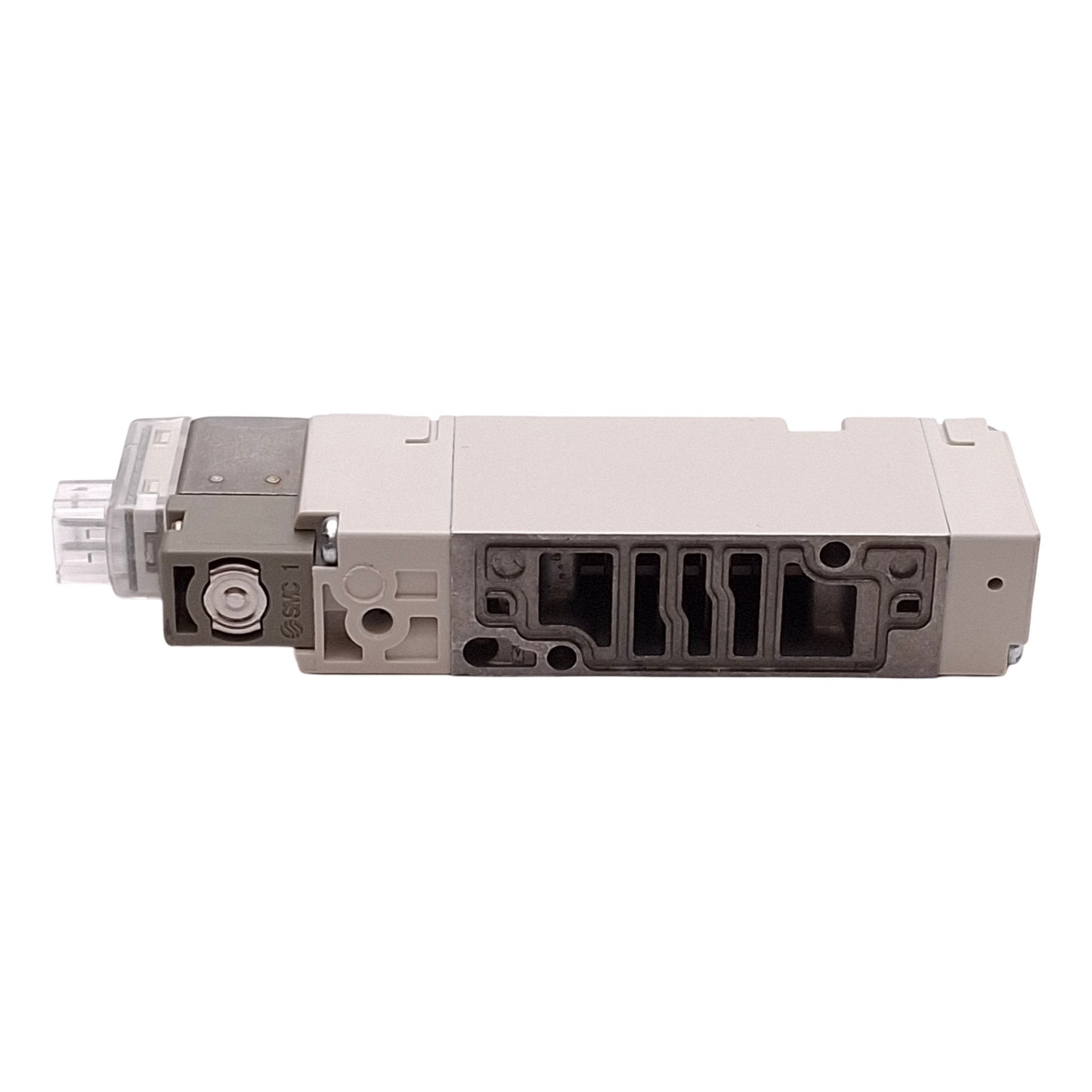Used SMC VQZ2150-5LO1 Solenoid Valve, 2-Position Single, 0.1-0.7MPa, 24VDC Coil