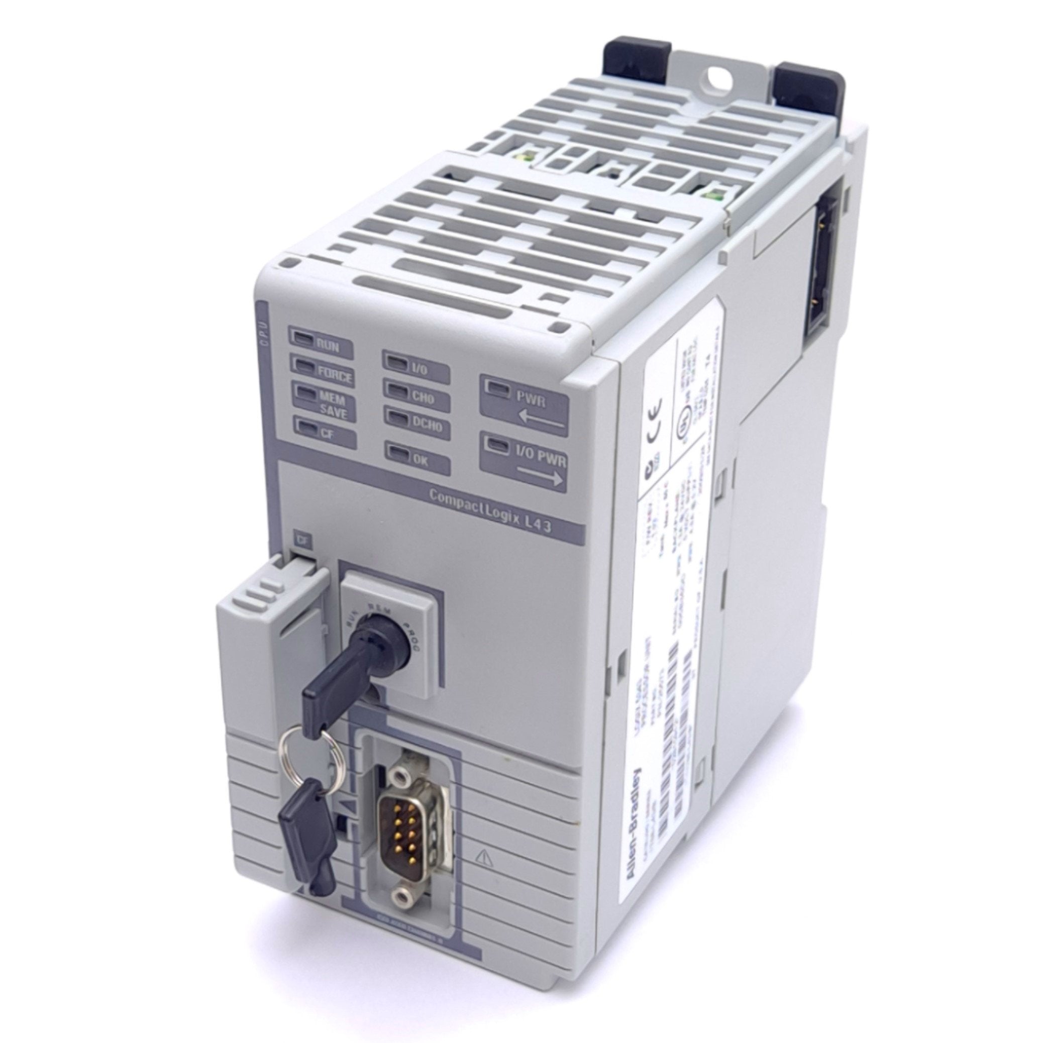 Allen Bradley 1768-L43/B 25573 CompactLogix PLC Processor, 2MB Memory ...