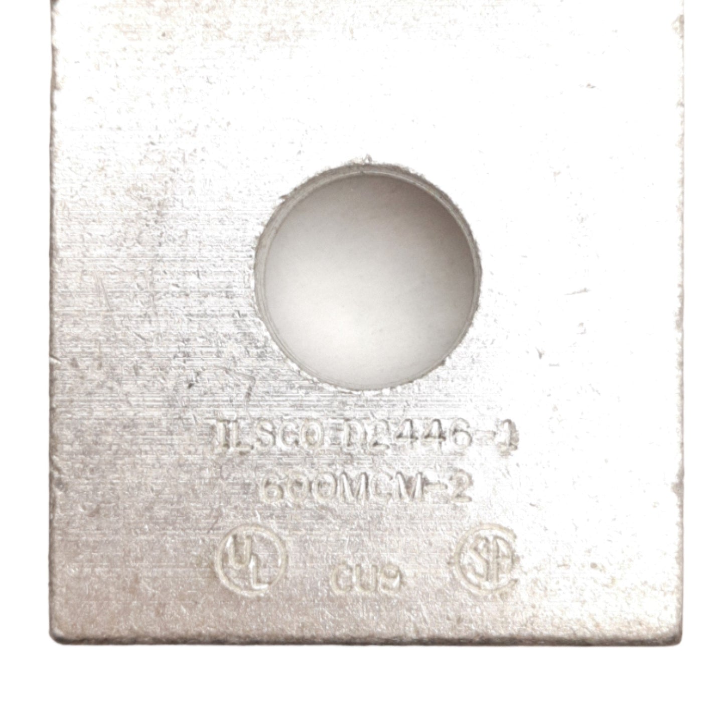 New Lot of 5 Ilsco D2446-1 Connection Lug Terminal Block, 1 Pole, 600MCM - 2 CU9