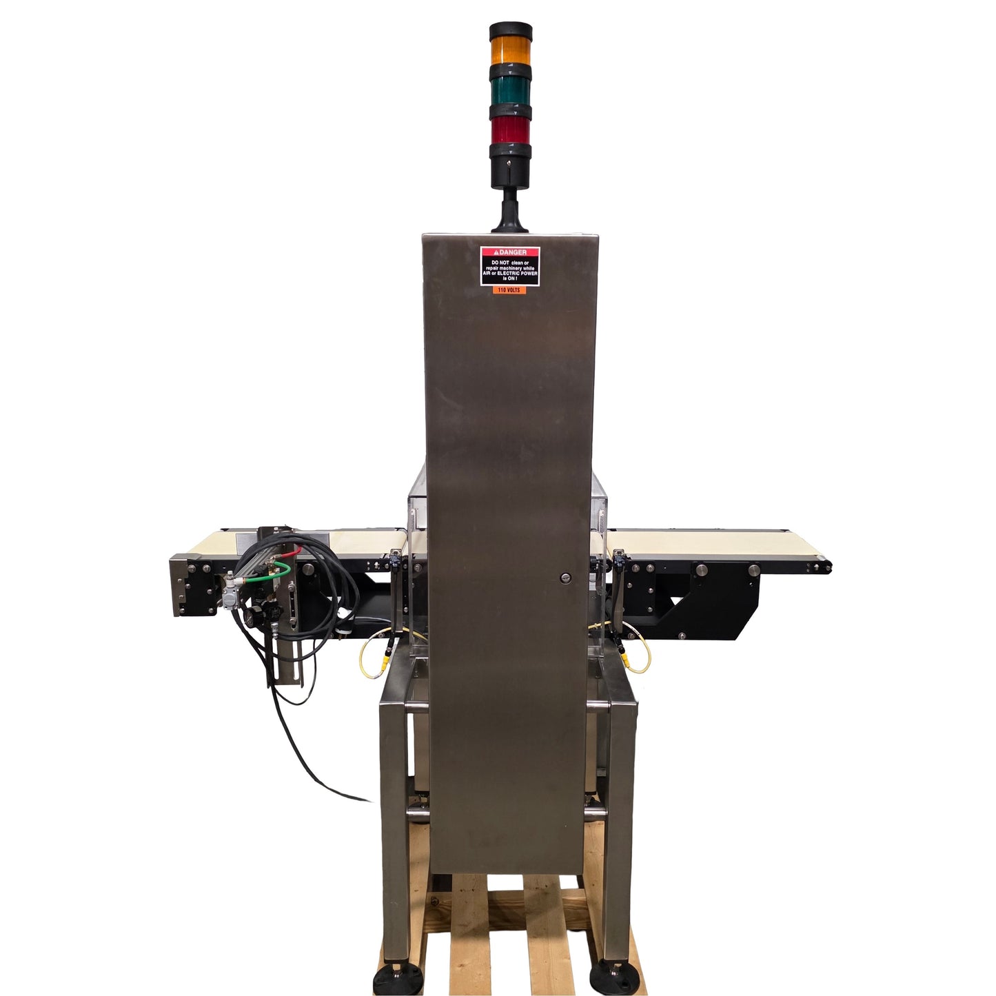 Used Alpha Checkweighers PW-12 Powered Weigh Table 220 Packs/min, 2730g Max, 120VAC