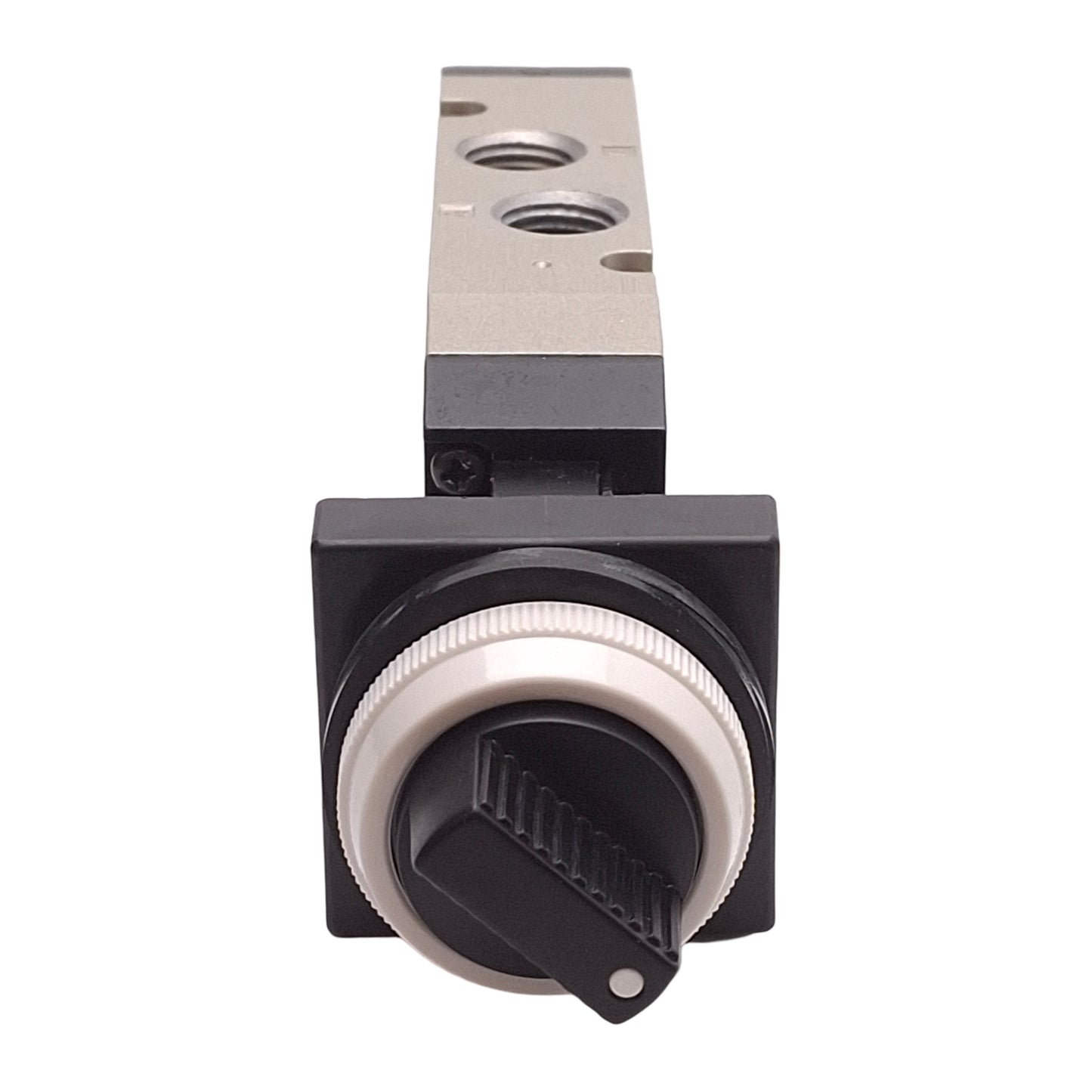 Used SMC NVFM250-N02-34B Mechanical Valve, 90° Selector, 5-Port, 15-150PSIG, 1/4NPT