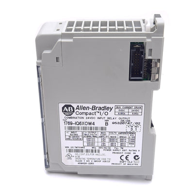 Used Allen Bradley 1769-IQ6XOW4 Compact I/O Module, 24VDC Input, 265VAC/125VDC Output