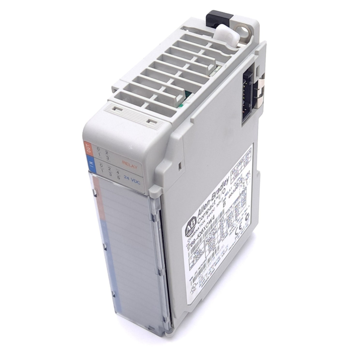 Used Allen Bradley 1769-IQ6XOW4 Compact I/O Module, 24VDC Input, 265VAC/125VDC Output