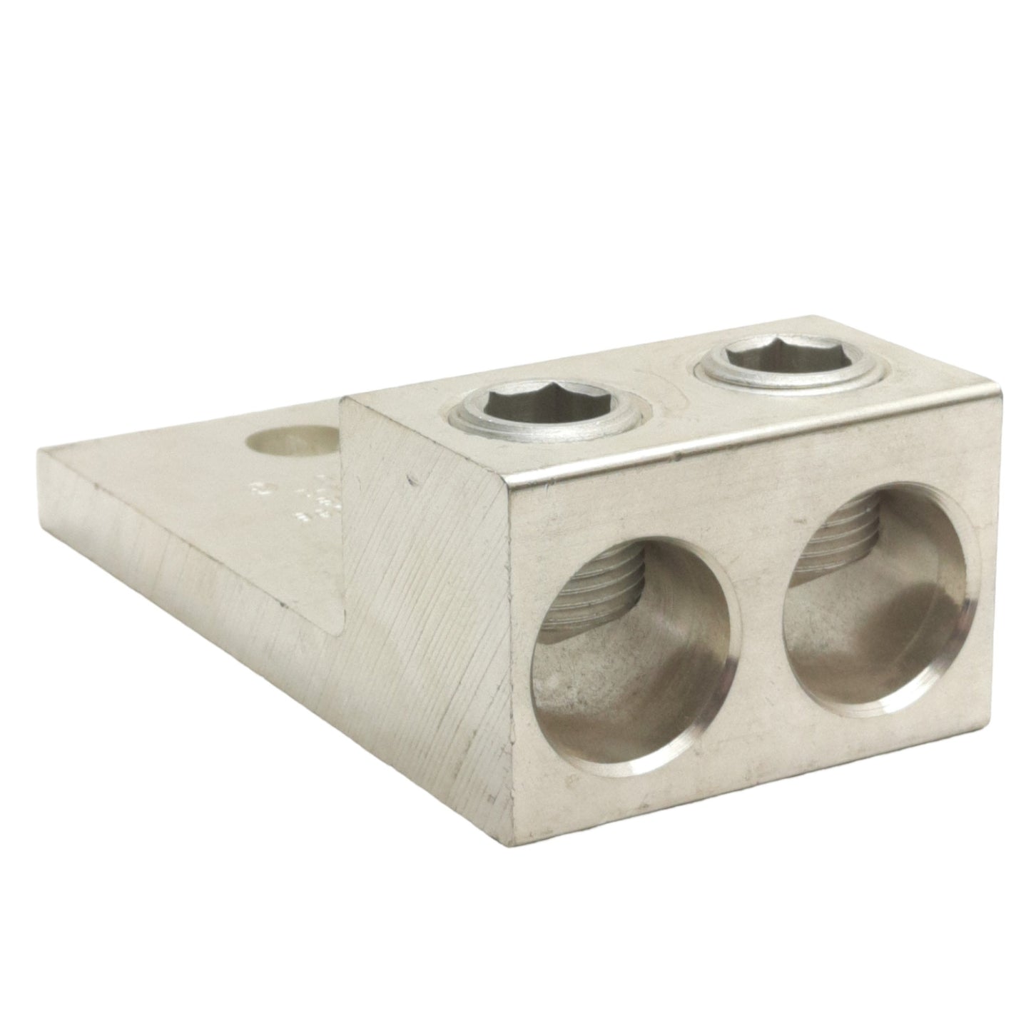 New Ilsco AU6002NS Mechanical Lug 1-Pole 2-Conductor, Conductor Range: 600-2