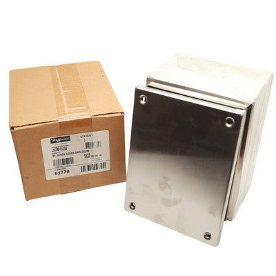 New nVent Hoffman LSC201512SS 61770 Enclosure, 304 Stainless, 200 x 150 x 120mm Size
