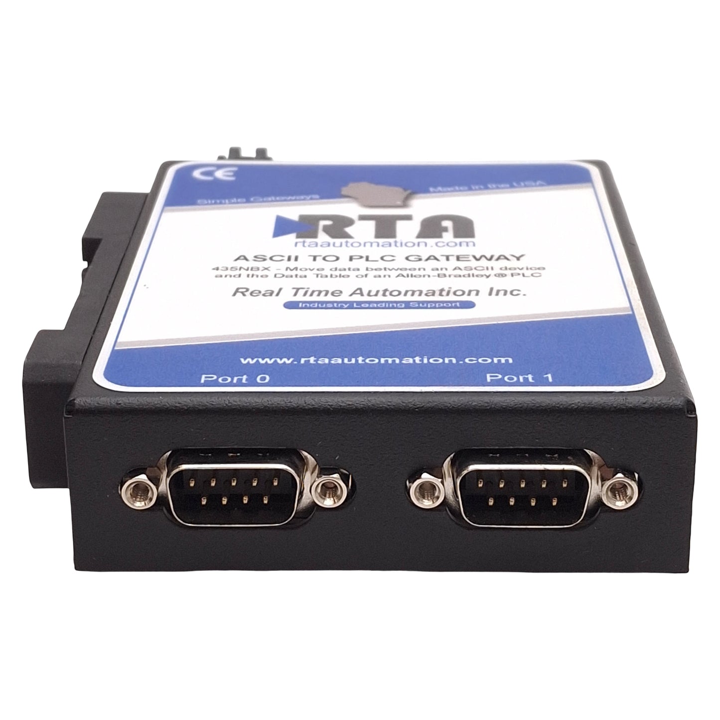 Used RTA 435NBX-N700-D ASCII To Allen Bradley PLC Gateway RS232/485/422 12-24VDC
