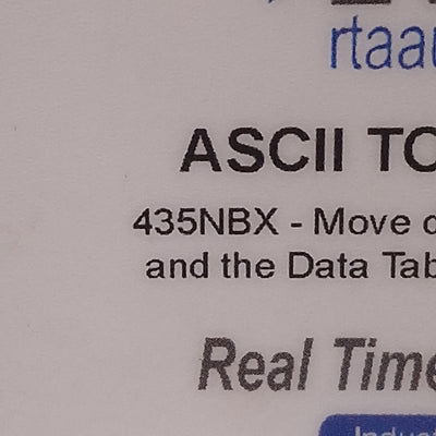 Used RTA 435NBX-N700 ASCII To Allen Bradley PLC Gateway RS232/485/422 12-24VDC