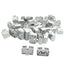 Used Lot of 40 Wago 264-331 Terminal Blocks 4-Conductor, 1-Pole, 600V 20A, Fix Flange