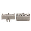 Used Lot of 18 Wago 264-351 & 264-331 Terminal Blocks, 1-Pole 4-Conductor, 600V 10A