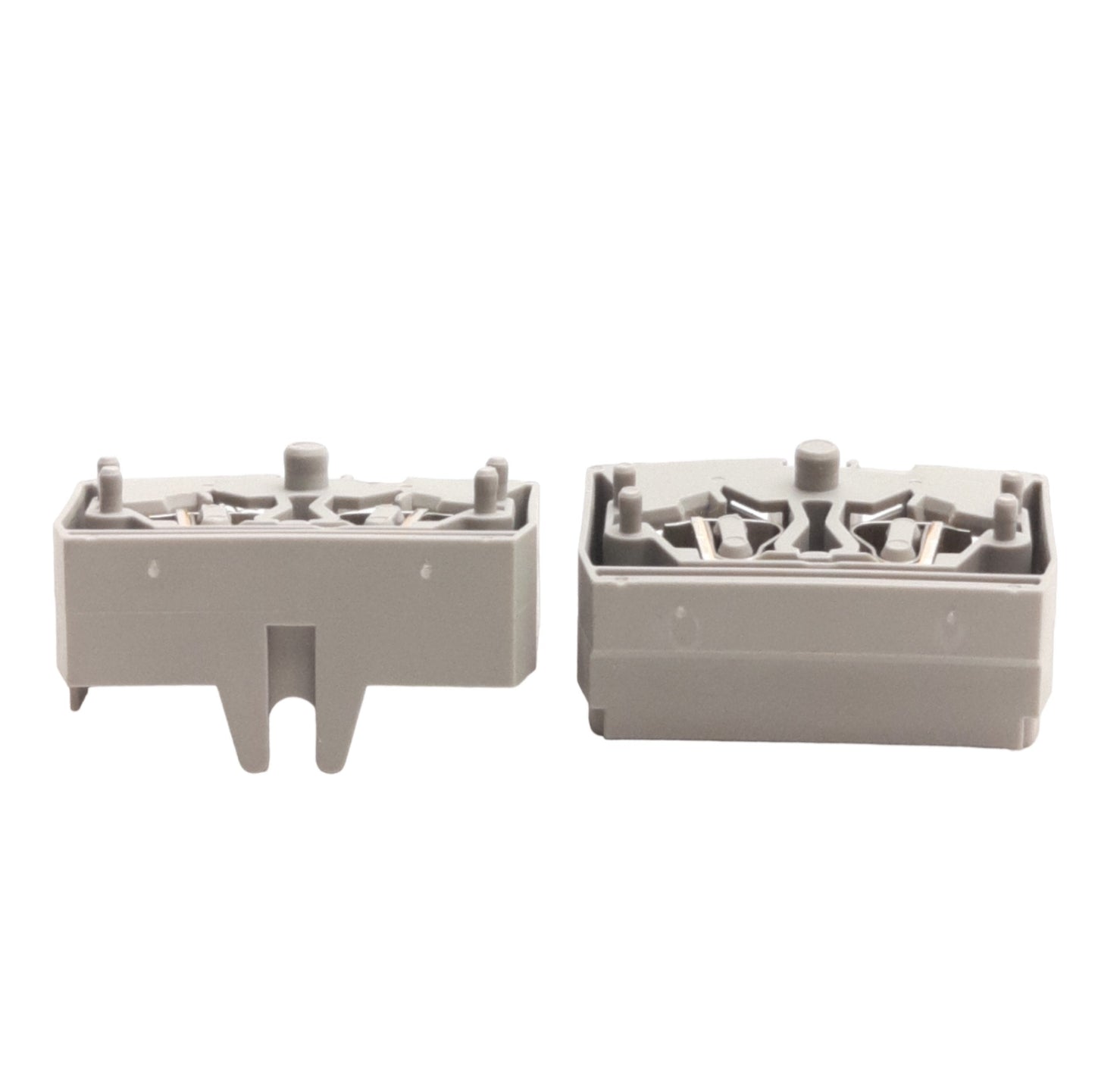 Used Lot of 18 Wago 264-351 & 264-331 Terminal Blocks, 1-Pole 4-Conductor, 600V 10A