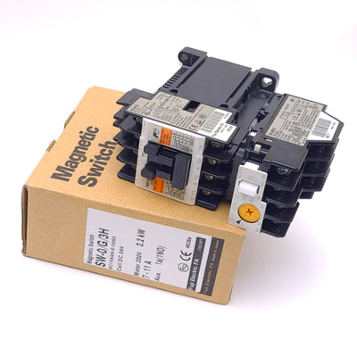 New Fuji Electric SW-0/G/3H Magnetic Switch for 200V Motor, 24VDC Coil, 1 NO, 7-11A