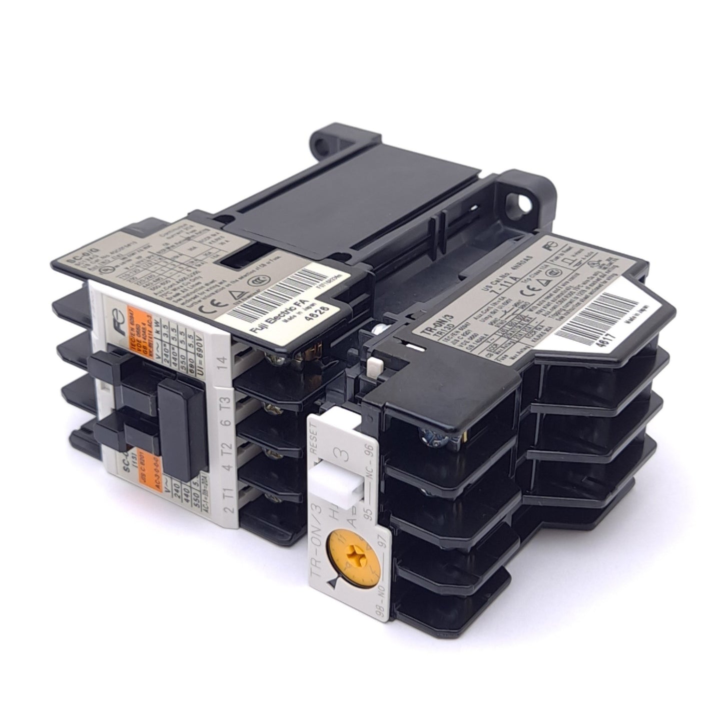 New Fuji Electric SW-0/G/3H Magnetic Switch for 200V Motor, 24VDC Coil, 1 NO, 7-11A