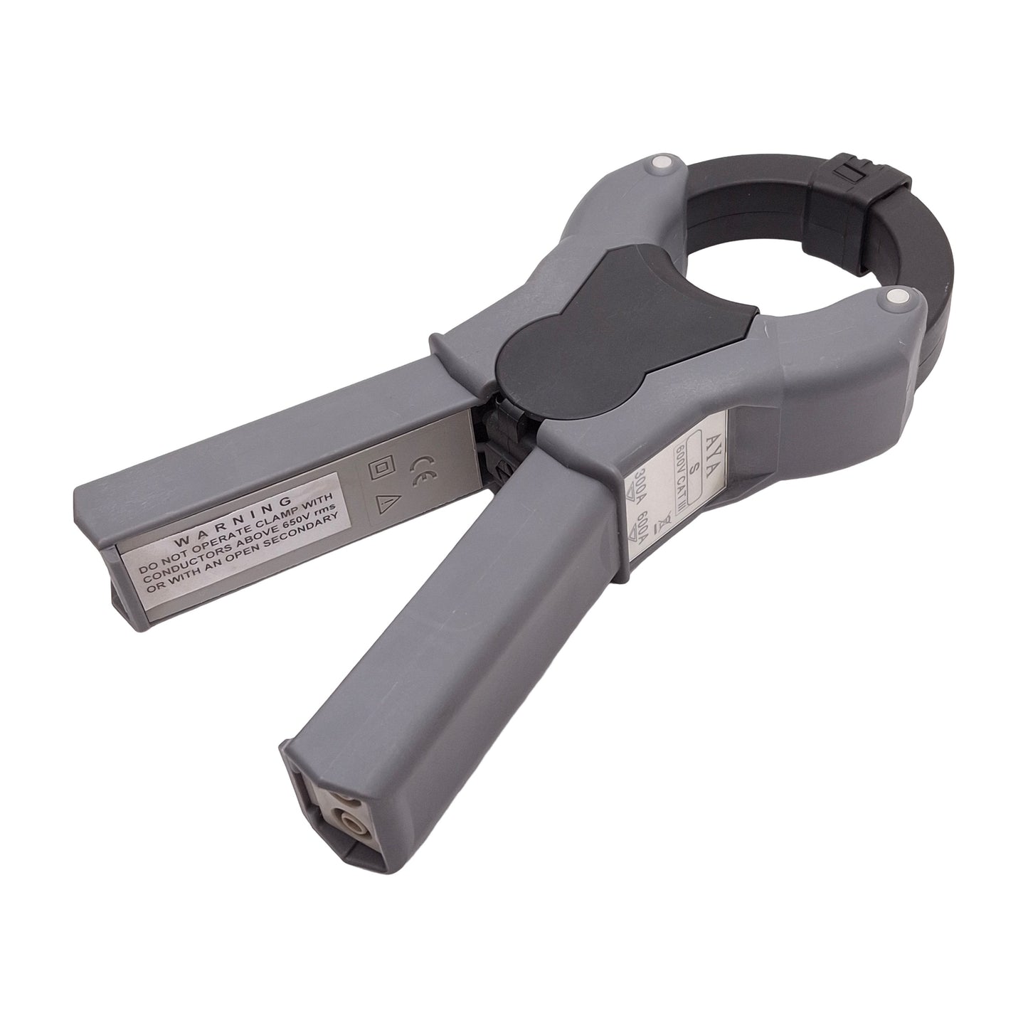 Used Aya S-3-600-5 AC Clamp-On Current Transformer, ø50mm, 600VAC 150A, 5AAC Output