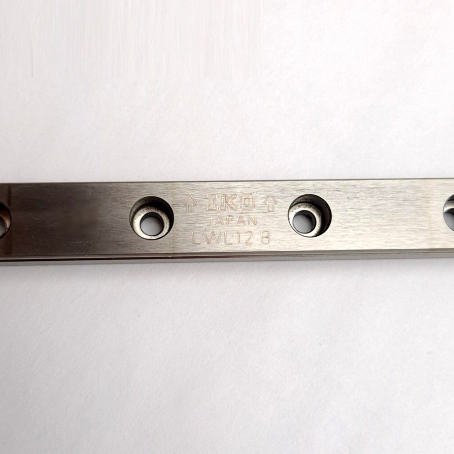 Used IKO LWL 12 R945 B Linear Motion Guide Rail, 945mm Length, 12mm Width, 25mm Pitch
