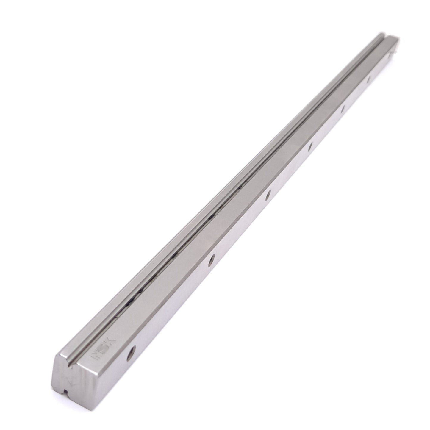 Used NSK L1H15S-400L Linear Motion Guide Rail, 400mm Length, 15mm Width, 60mm Pitch