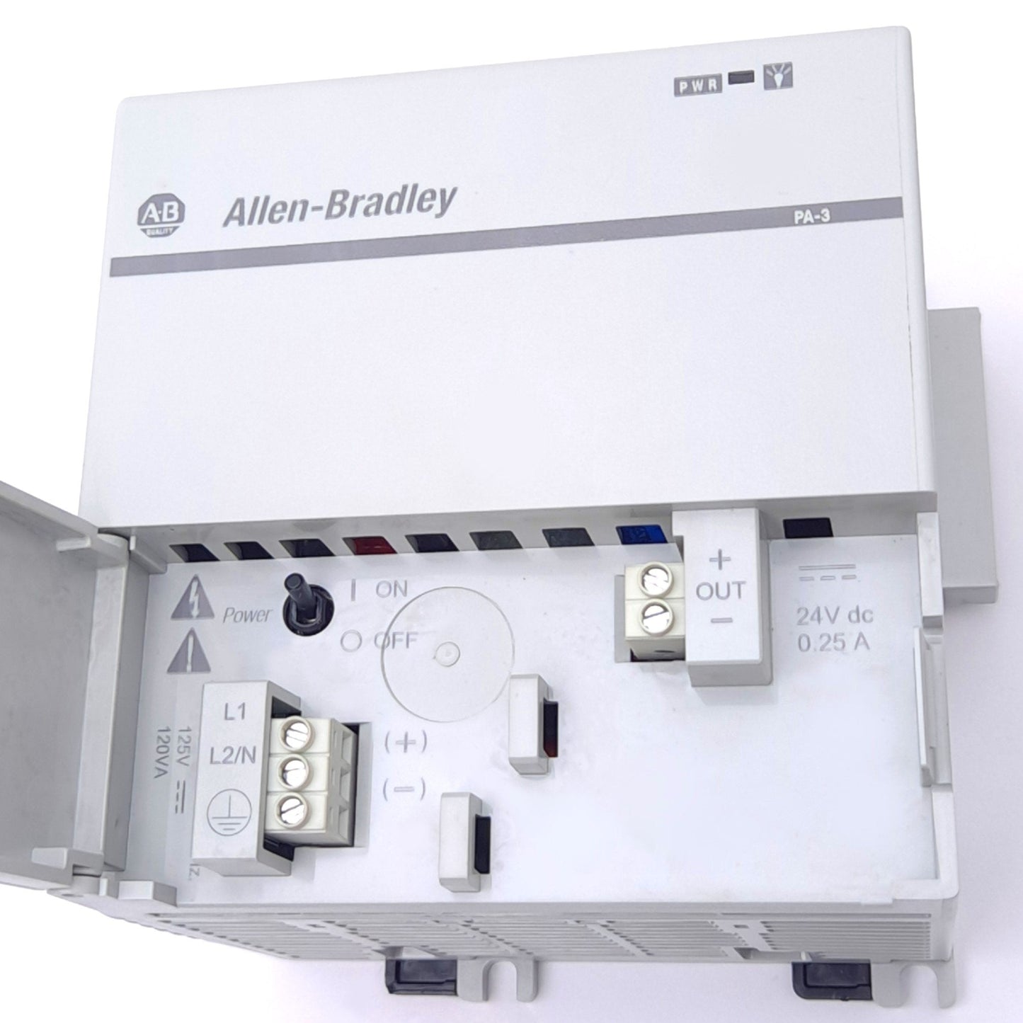 Used Allen Bradley 1768-PA3 A CompactLogix PLC Power Supply, 120/240VAC In, 24VDC Out