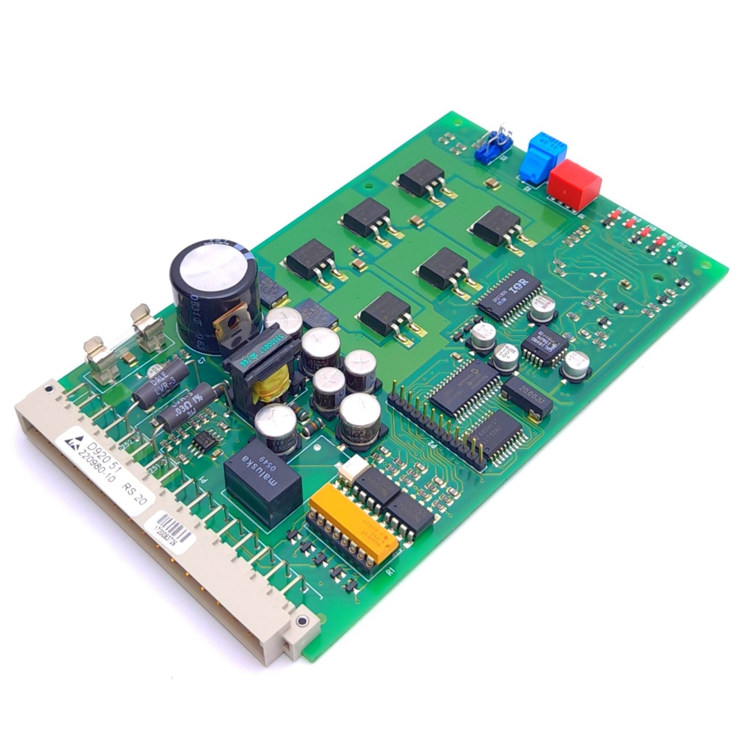 Used Berger Lahr D920.51 Drive Board for 3-Phase Stepper Motor, 24VDC, 200kHz Max