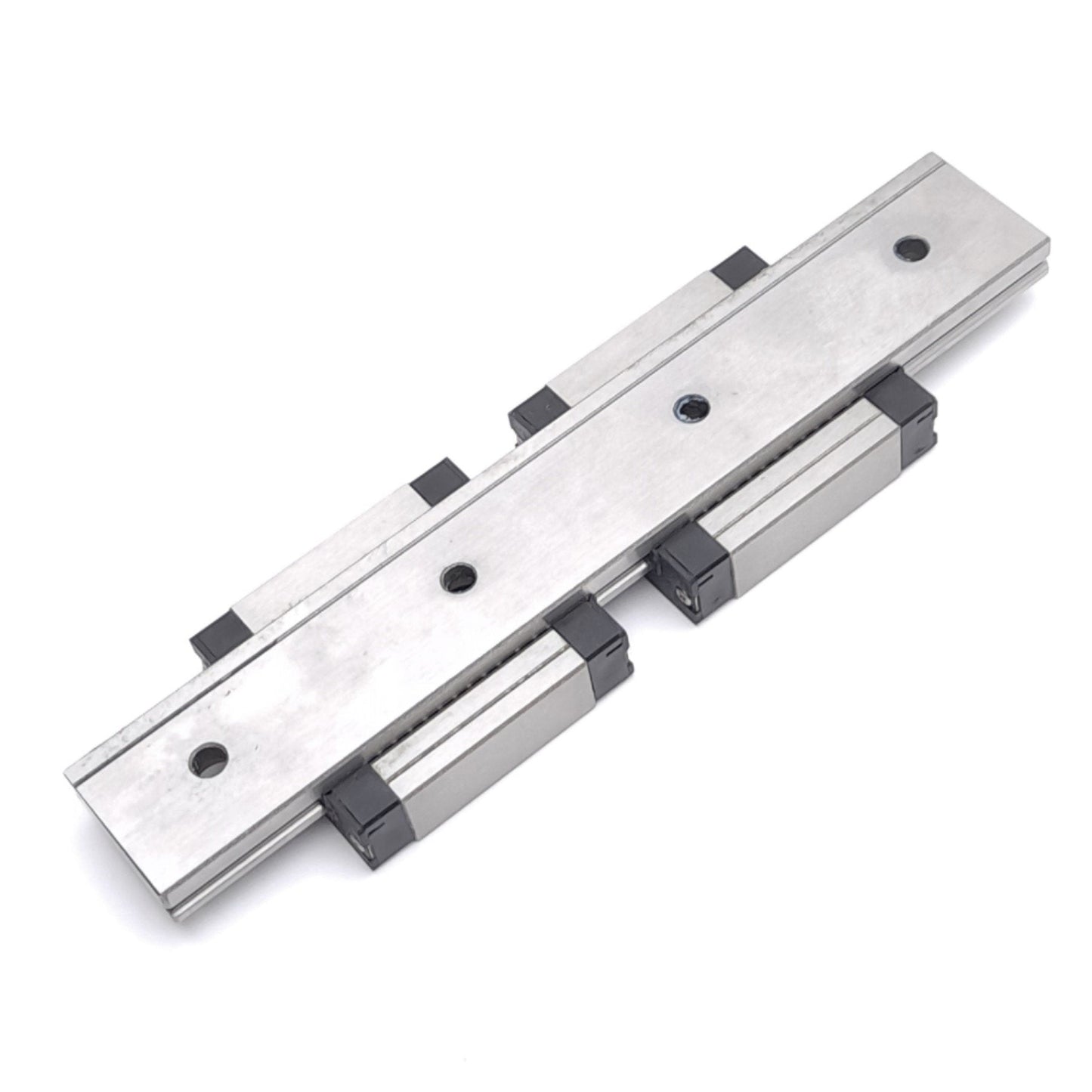 Used Misumi SSEBW 14 Linear Guide Assembly, 2x Ball Bearing Carriages, 150x24mm Rail