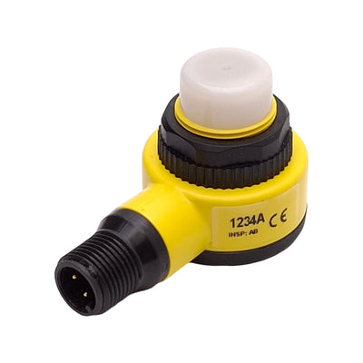 Used Banner T18GRYPQ LED Indicator, 3-Color Green Red Yellow, 10-30VDC, 4-Pin M12