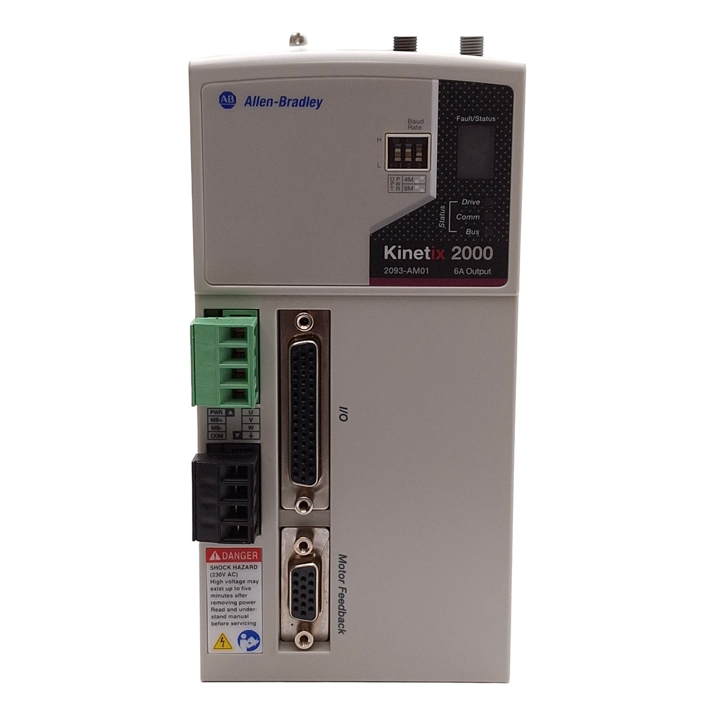 Used Allen Bradley 2093-AM01 Kinetix 2000 Servo Drive Axis Module, 1.9kW, 6A Output