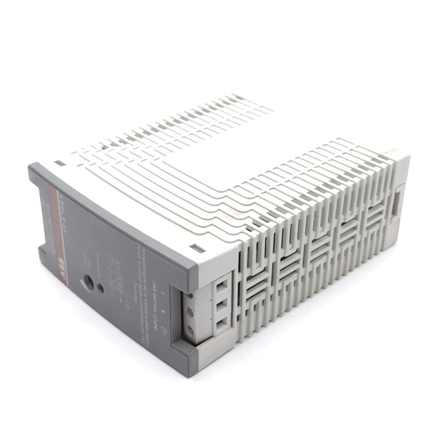 Used ABB CP-E 12/2.5 Switching Mode Power Supply, 100-240VAC In, 12-15VDC 2.5A Out