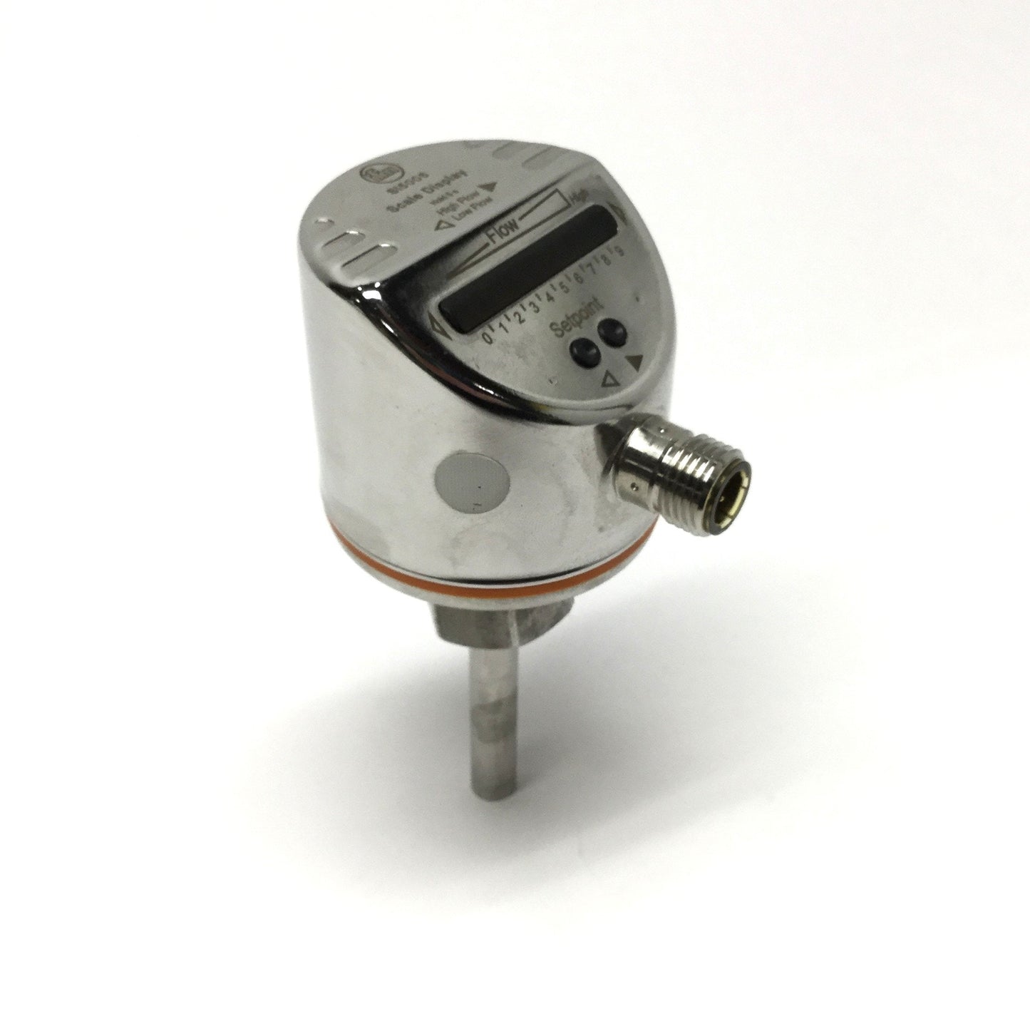 Used IFM SI5006 Flow Monitor 90-240VAC, Relay Out, 3-300cm/s Liquid, 200-3000cm/s Gas