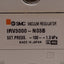 Used SMC IRV3000-N03B Vacuum Regulator, -100 to -1.3kPa Set, 1.1L/min, 1/4in NPT