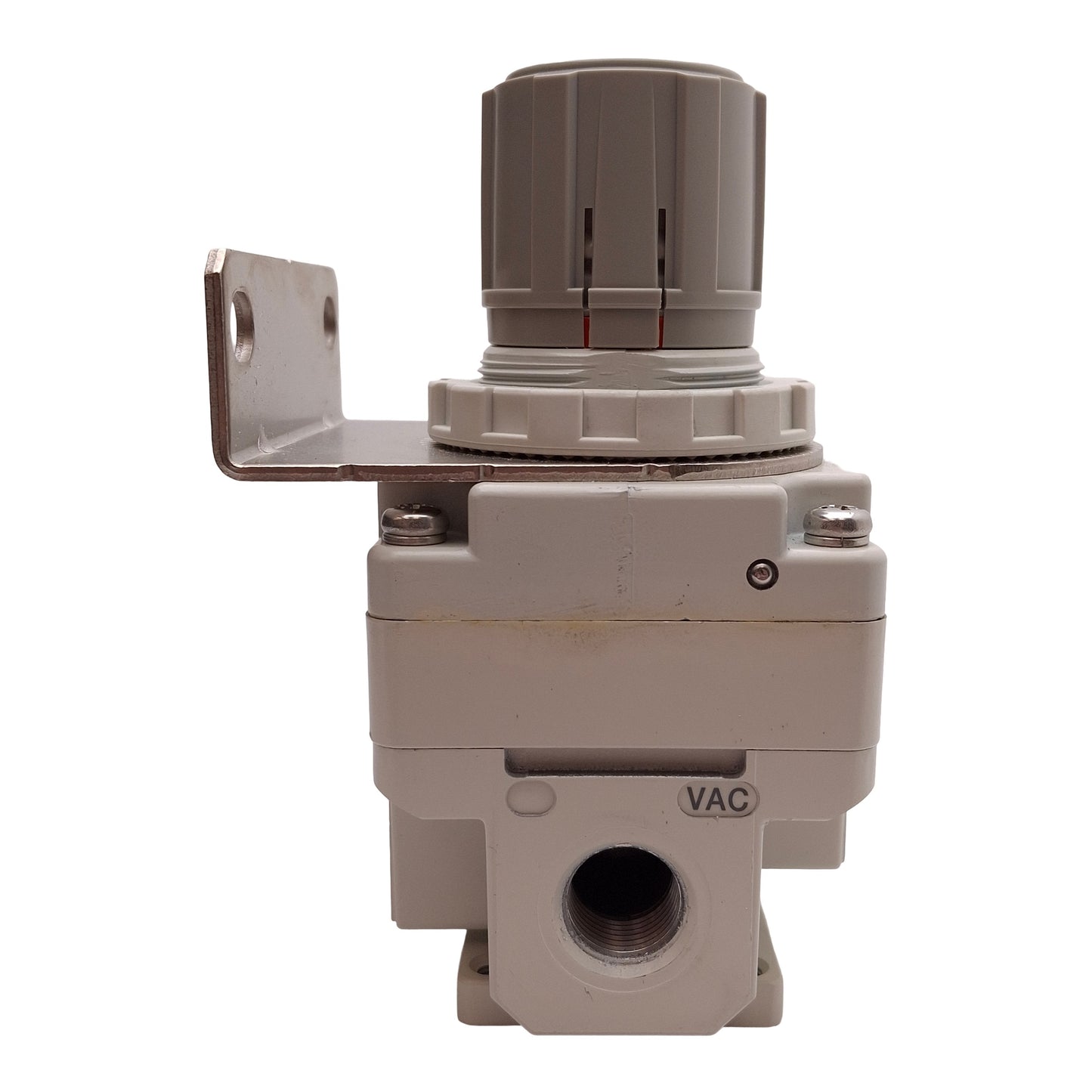 Used SMC IRV3000-N03B Vacuum Regulator, -100 to -1.3kPa Set, 1.1L/min, 1/4in NPT