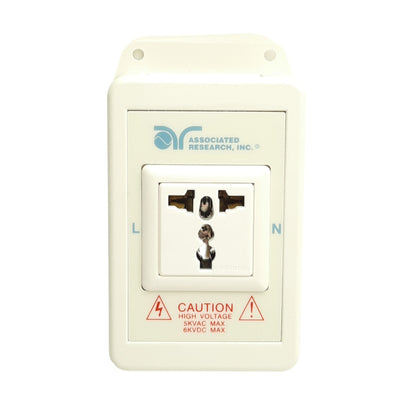 New – Open box Associated Research 36544 Receptacle Adapter Box, Universal US 5KVAC 6KVDC