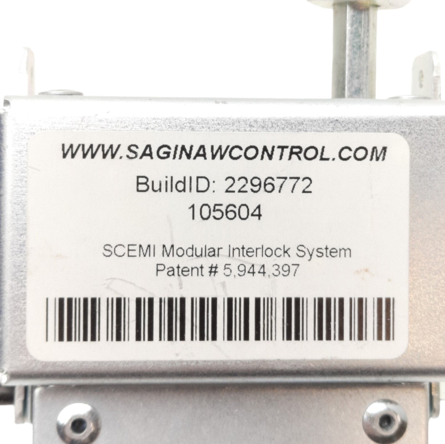 New Saginaw Controls 105604 Two Door Interlock For SCEMI Right Door as Main